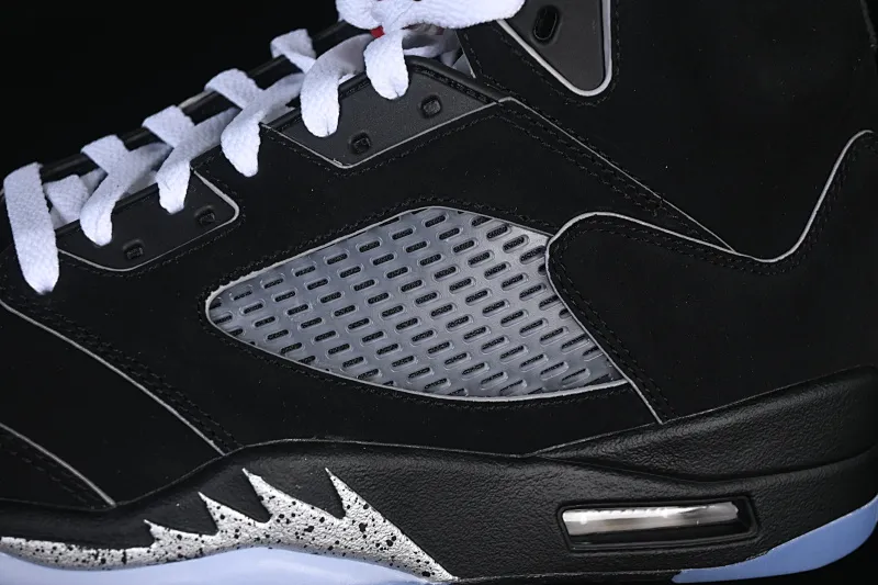 All categories Air Jordan Jordan series basketball shoes Air Jordan 5 GX foreign trade version Air Jordan 5 Black "Metallic Reimagined" AJ5 Joe 5 black silver HF3975-001